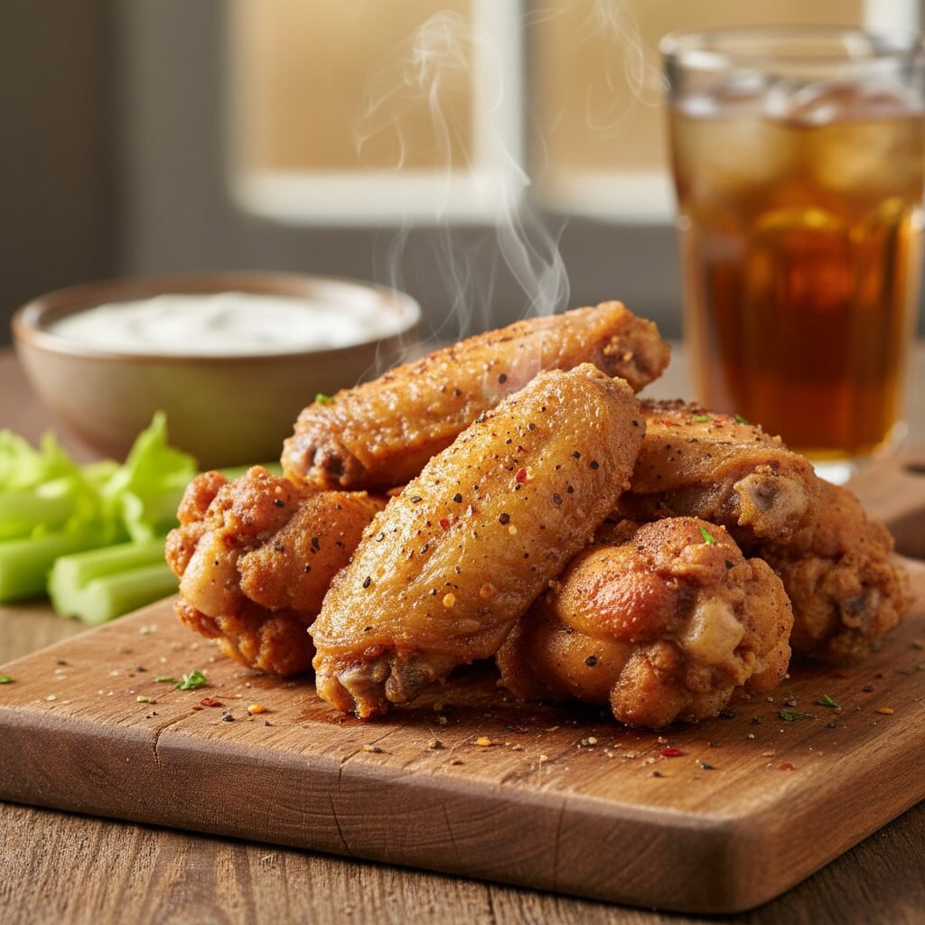 The Ultimate Crispy Air Fryer Chicken Wings (Better Than Takeout!)