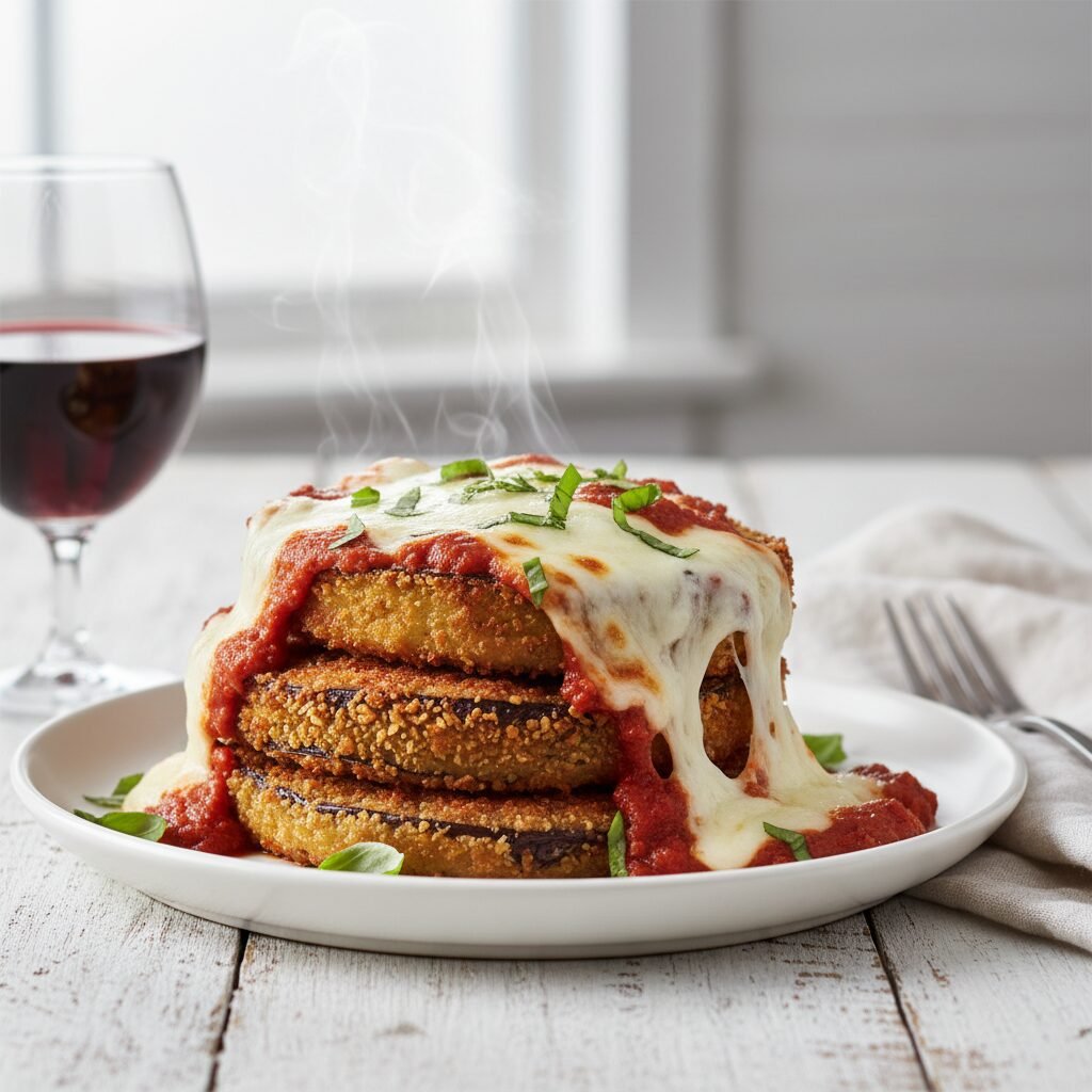 The Best Air Fryer Eggplant Parmesan: Crispy, Cheesy & Healthy