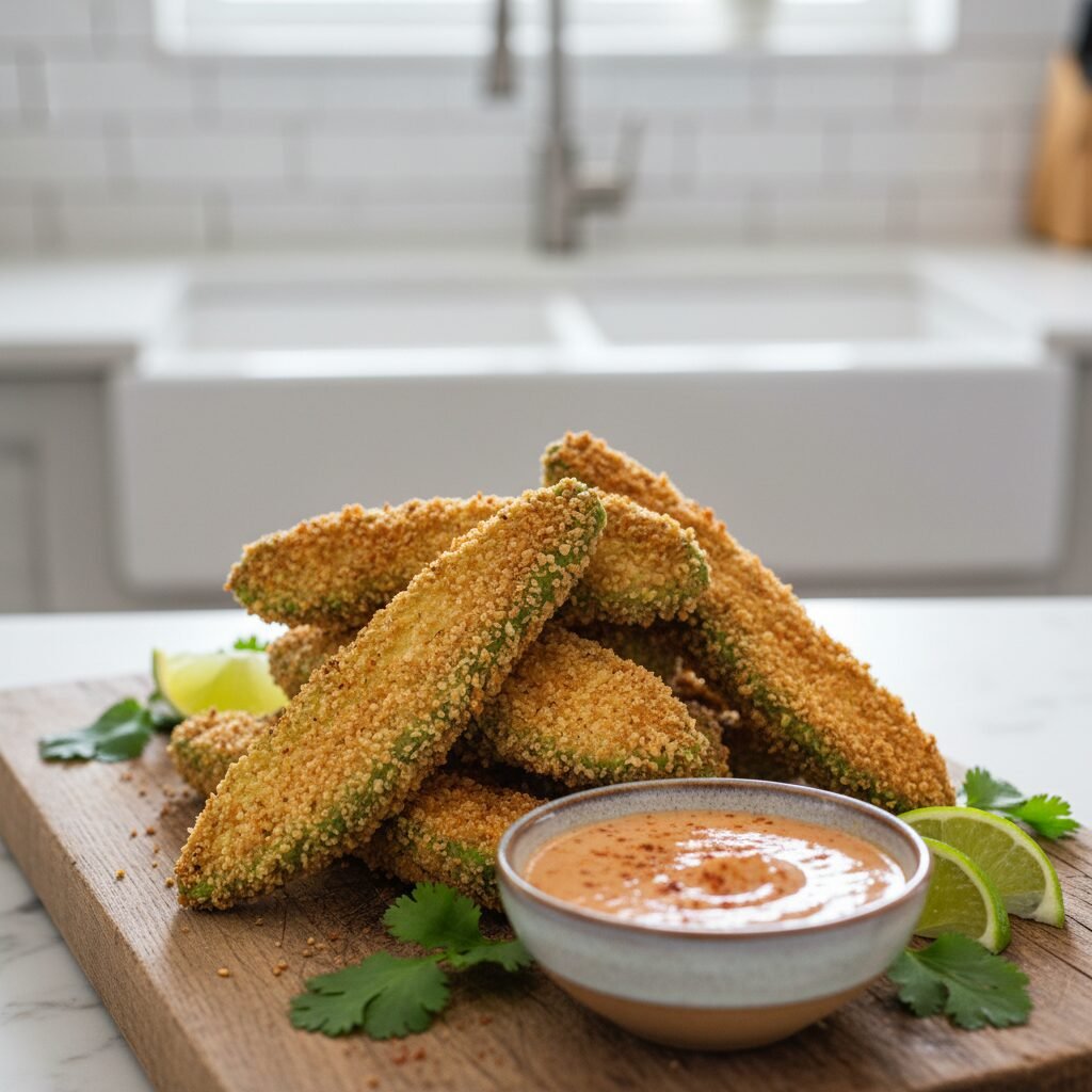 Crispy Air Fryer Fried Avocado Fries: The Ultimate Healthy Snack Hack