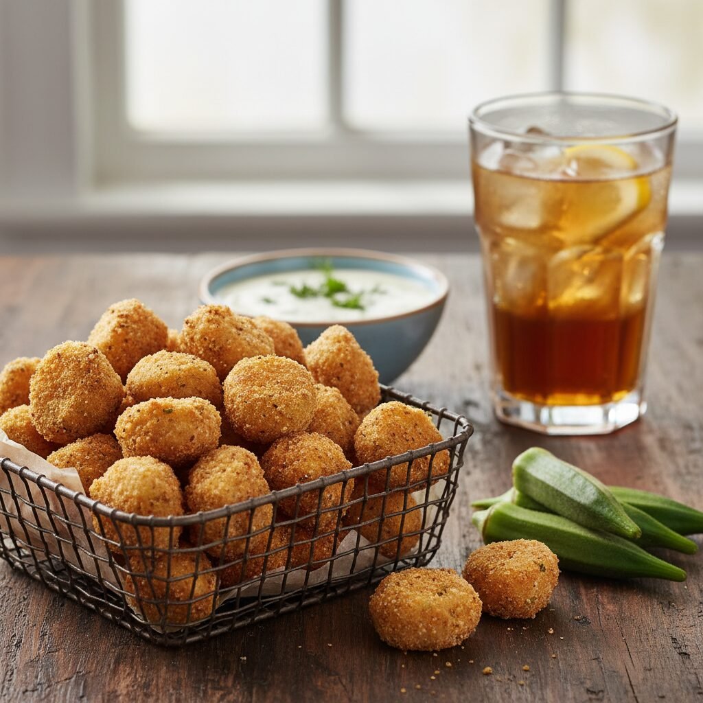 Crispy Air Fryer Okra Recipe: No Slime, Just Crunch!