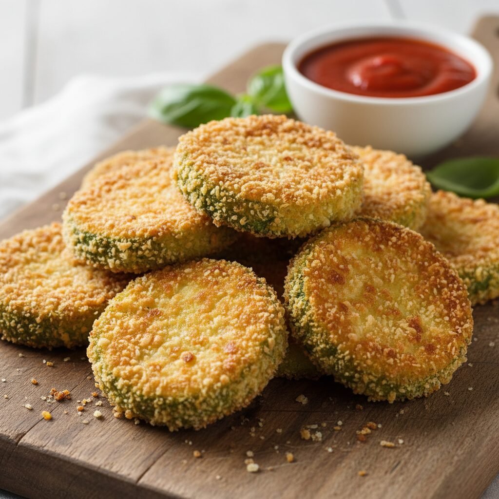 Crispy Parmesan Air Fryer Zucchini Rounds: The Ultimate 10-Minute Side Dish