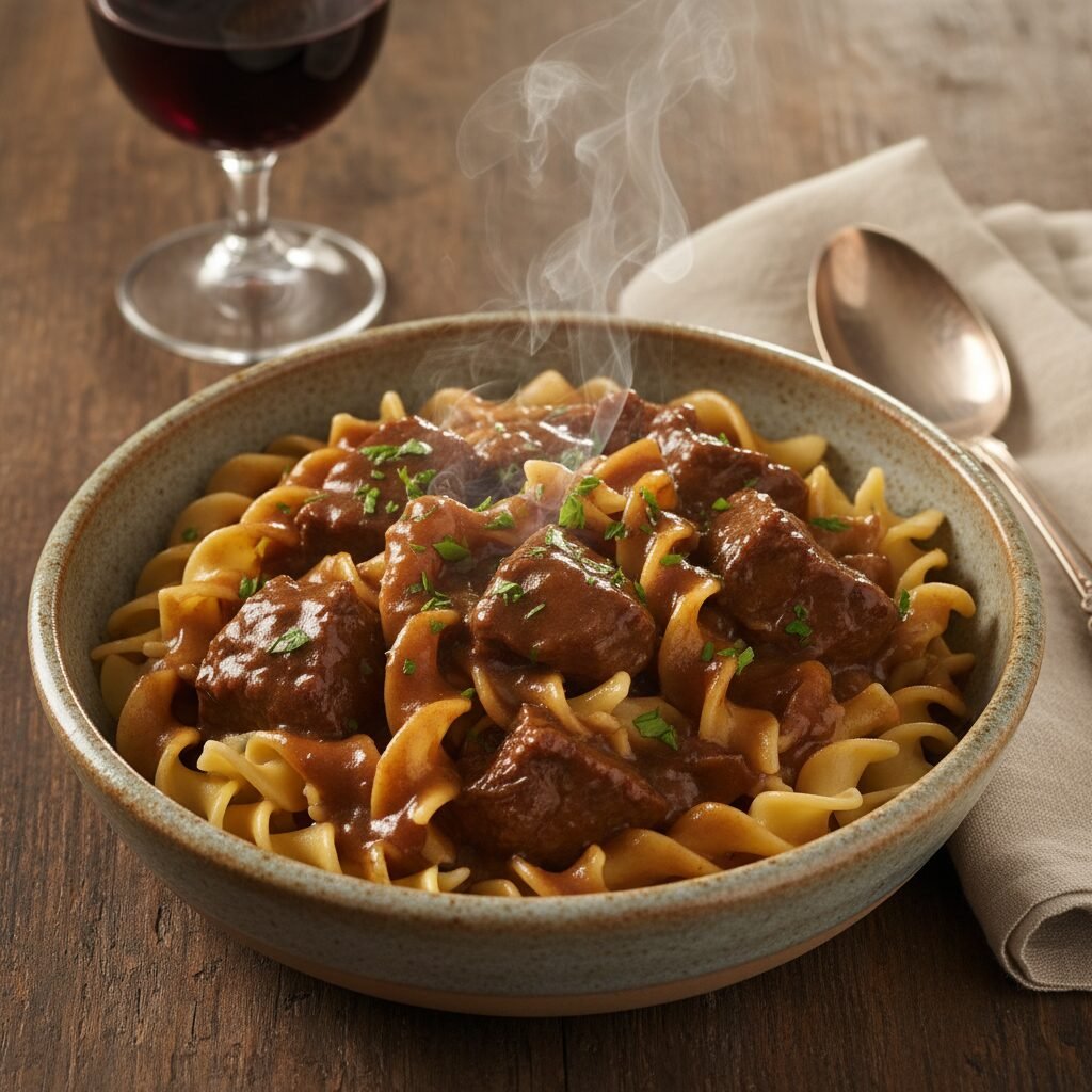 Grandma's Old Fashioned Beef and Noodles: The Ultimate Comfort Food