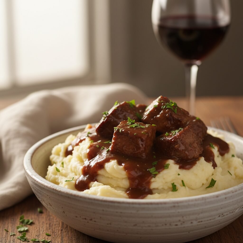 The Ultimate Melt-in-Your-Mouth Beef Tips and Gravy