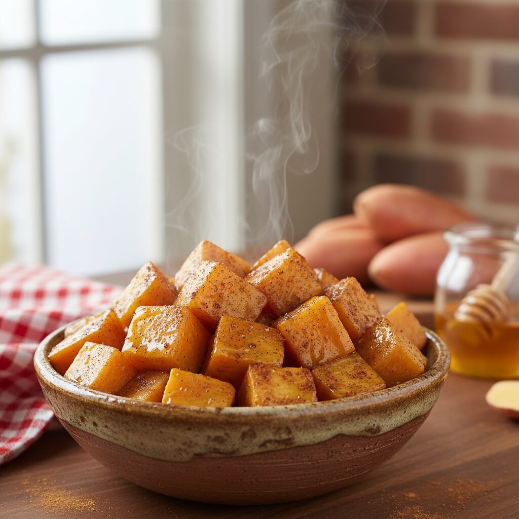 The Best Roasted Sweet Potatoes: A Caramelized Honey Cinnamon Delight