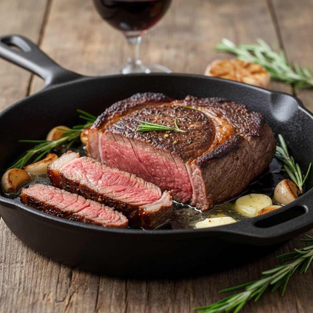 The Ultimate Cast Iron Steak: Better Than The Steakhouse