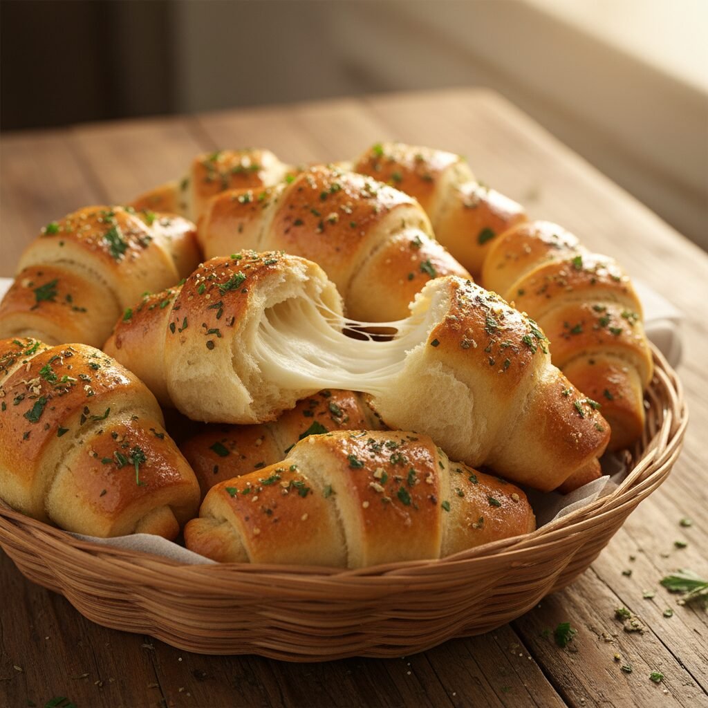 Easy Cheesy Herb Crescent Rolls – The Ultimate 20-Minute Side Dish!