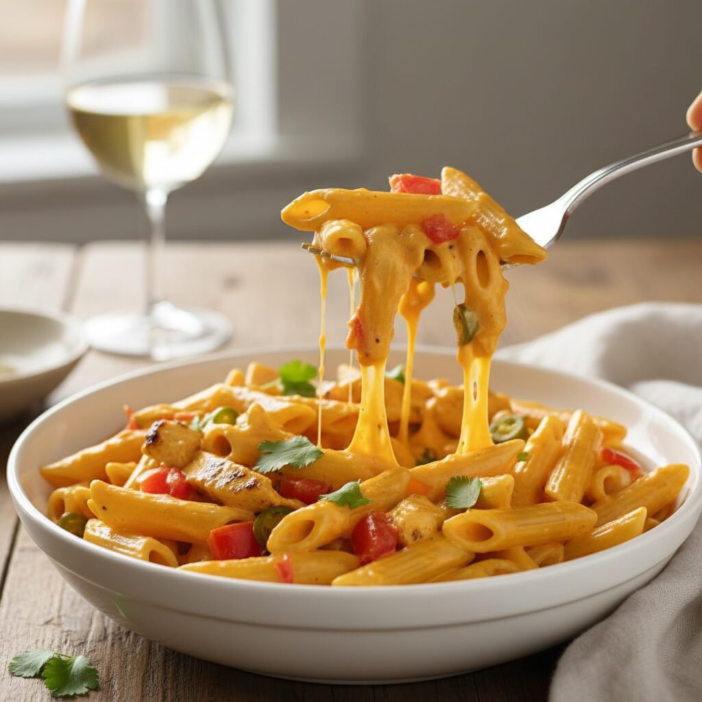Cheesy Rotel Chicken Pasta – The Ultimate Weeknight Comfort Food