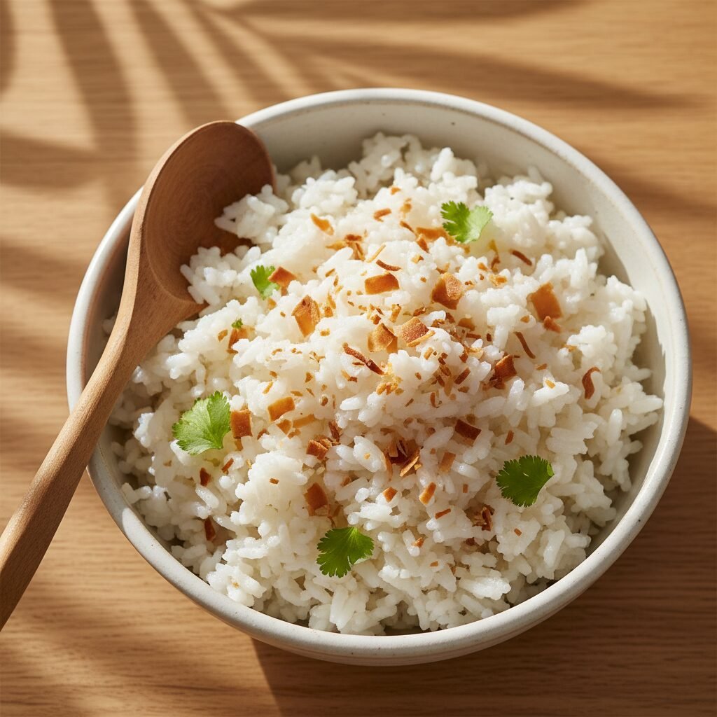 The Fluffiest Restaurant-Style Coconut Rice (Better Than Takeout!)