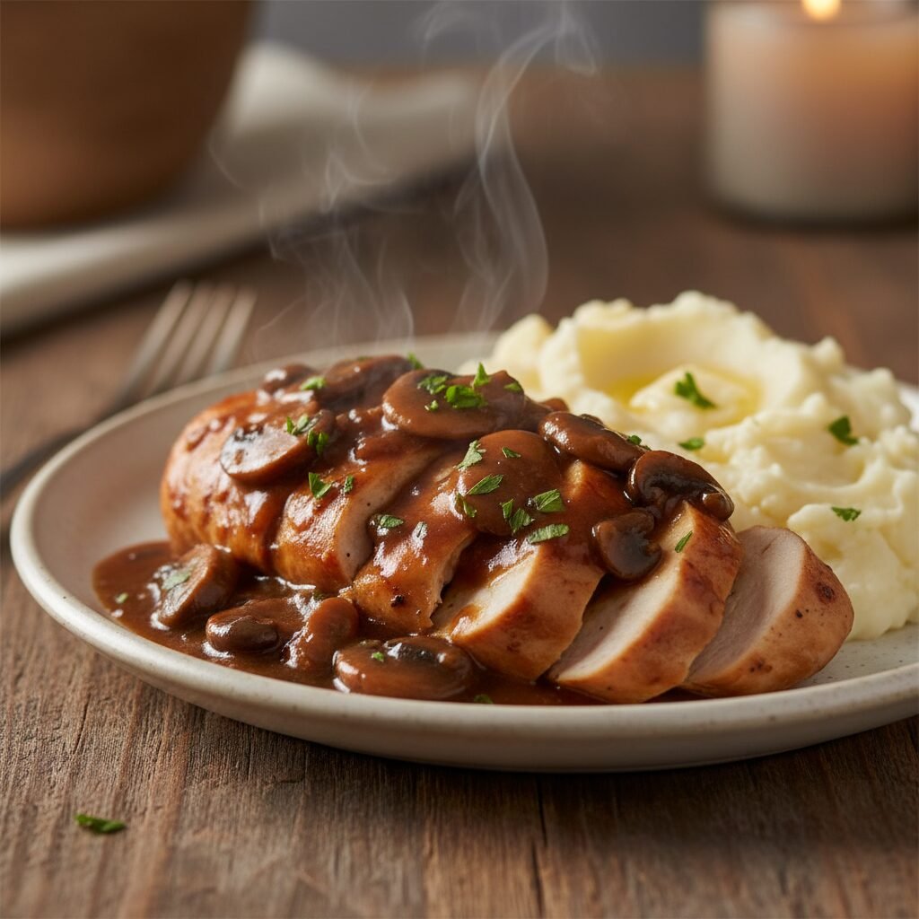 The Best Crock Pot Chicken Marsala: A Weeknight Wonder