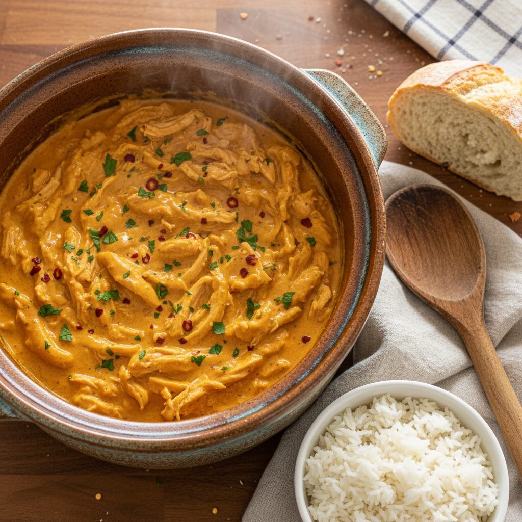 Creamy Crockpot Cajun Butter Chicken: The Ultimate Weeknight Comfort Food