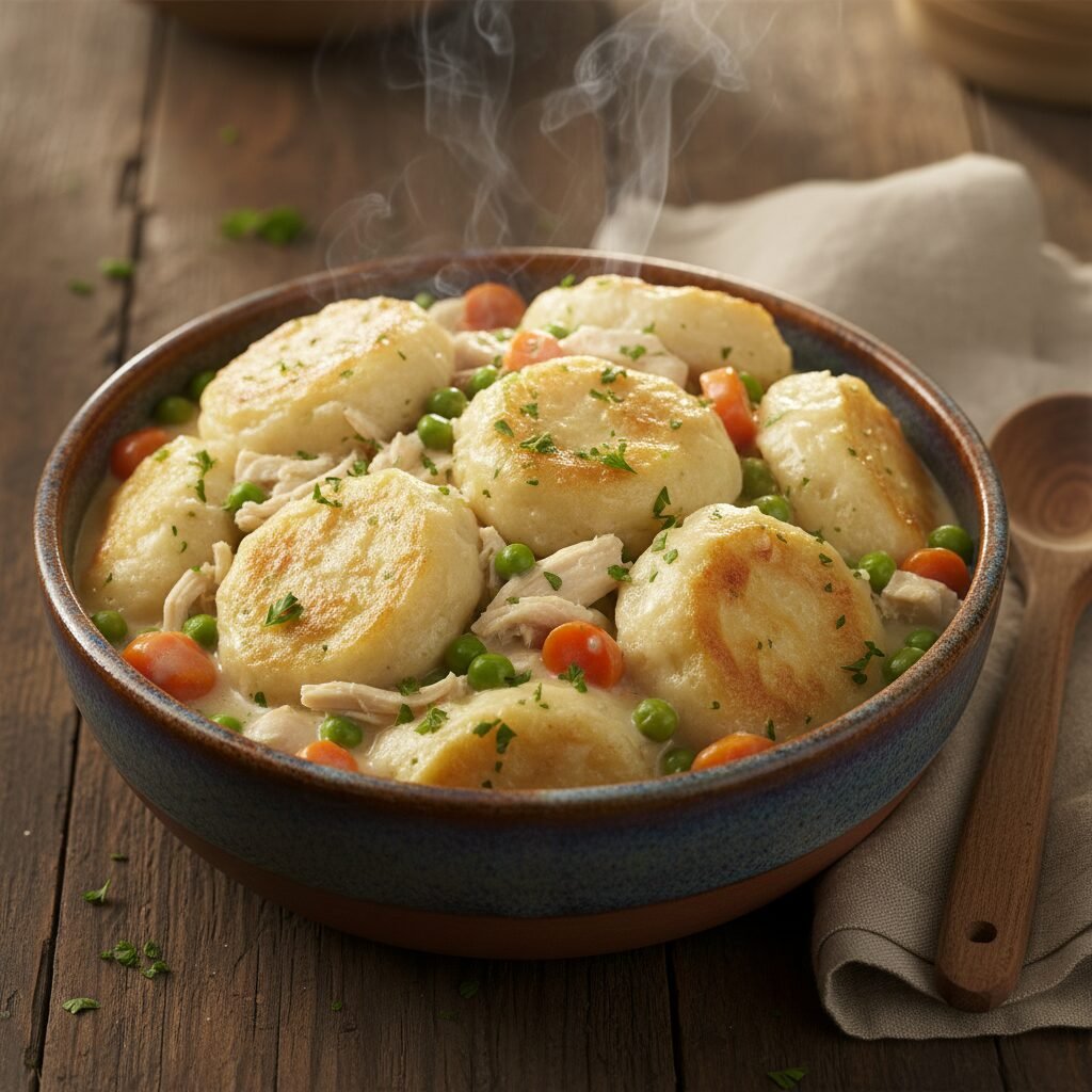 The Ultimate Creamy Crockpot Chicken And Dumplings (Easy Comfort Food!)
