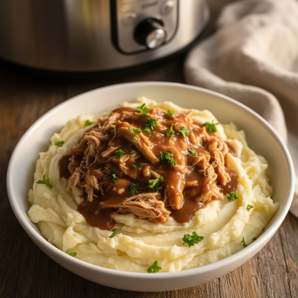 The Ultimate Crockpot Chicken and Gravy: A Cozy Hug in a Bowl