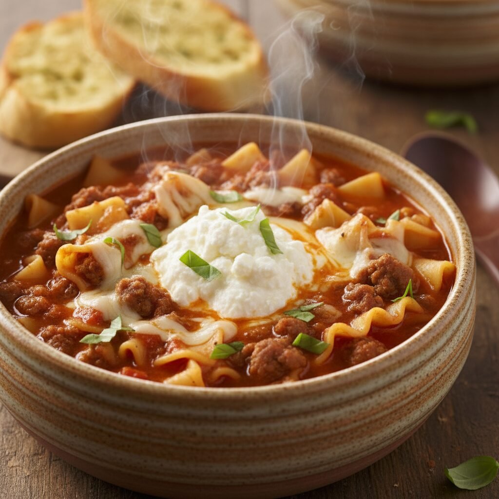 The Ultimate Cozy Crockpot Lasagna Soup: A Hug in a Bowl
