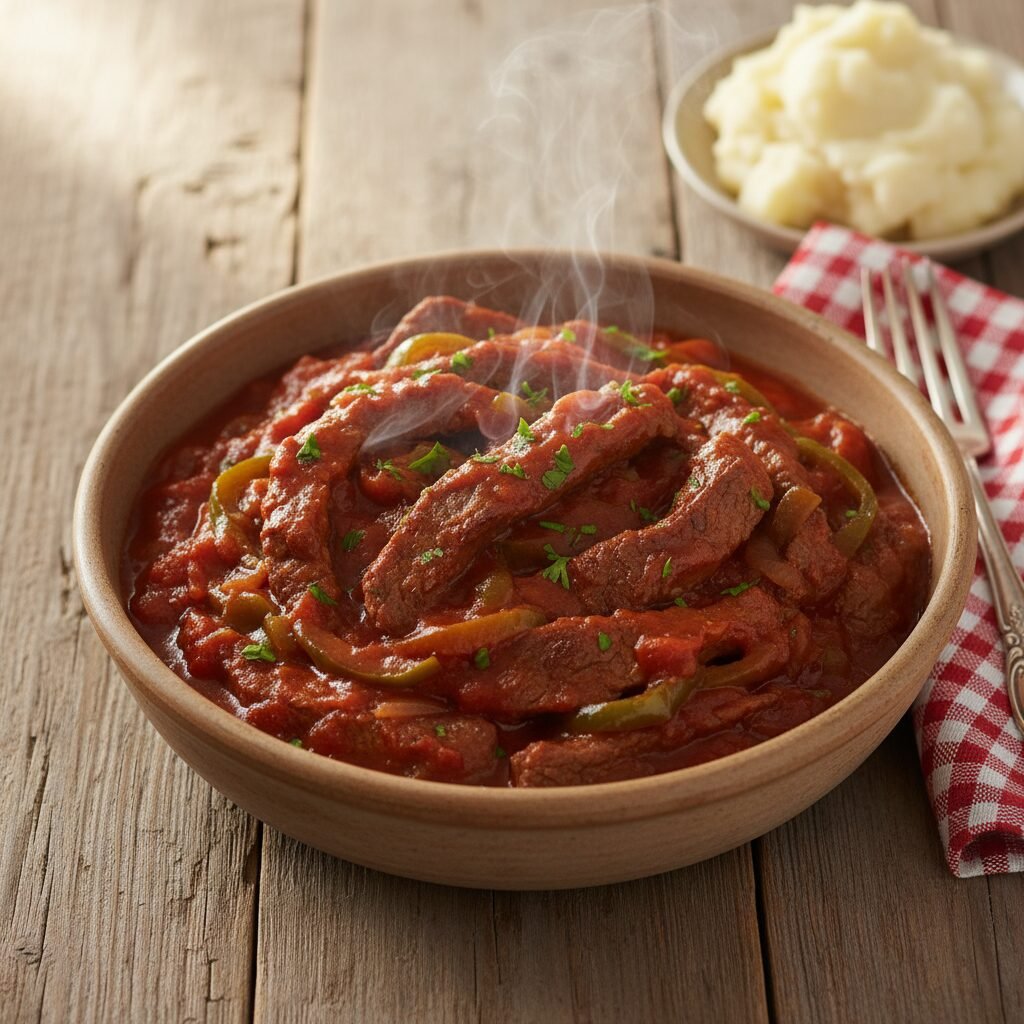The Ultimate Crockpot Swiss Steak: Melt-in-Your-Mouth Comfort Food