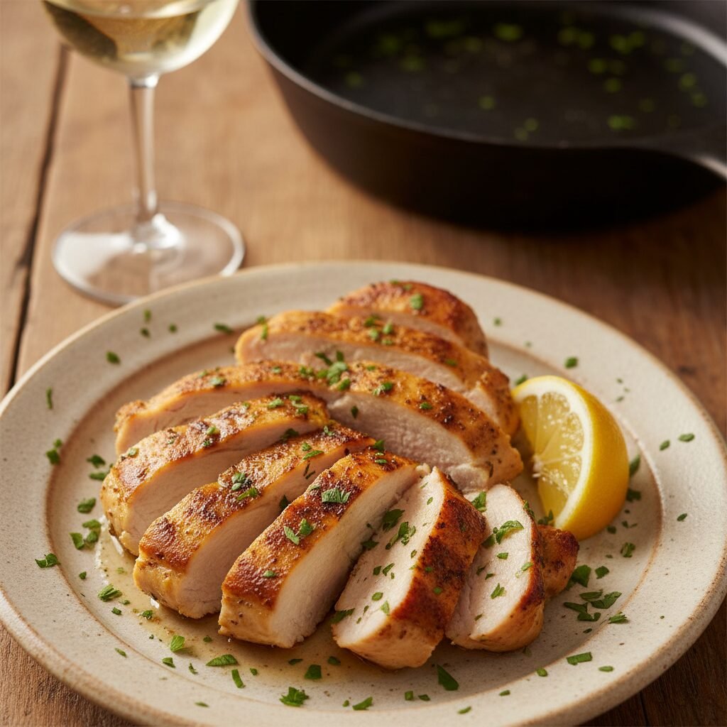 The Secret to Juicy Pan Seared Chicken Breasts (Ready in 20 Minutes!)