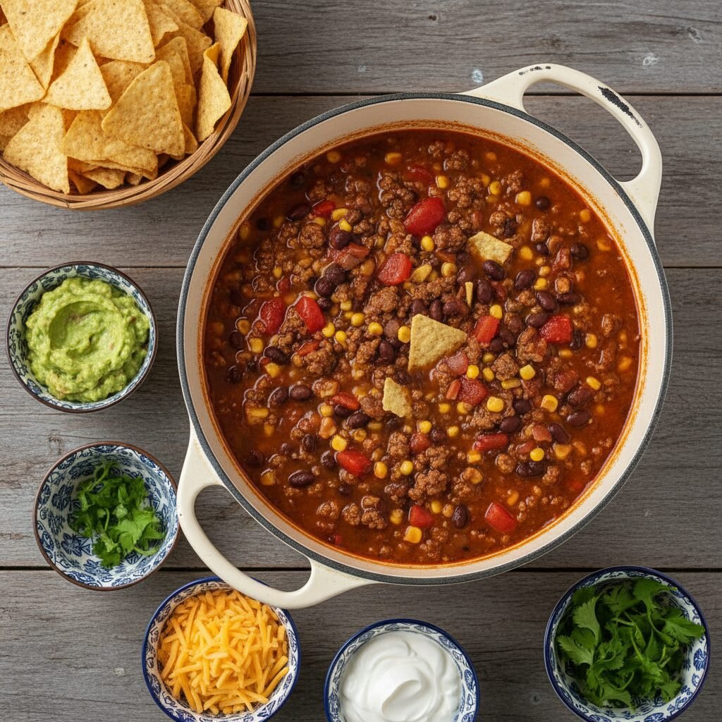 The Best Easy Taco Soup Recipe: A 30-Minute Family Favorite