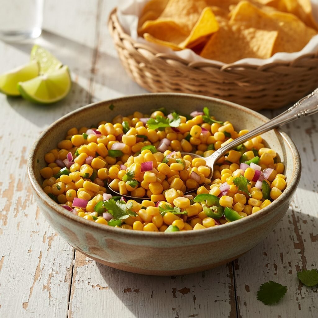 Summer Sunshine Fresh Corn Salsa: The Ultimate 10-Minute Side Dish