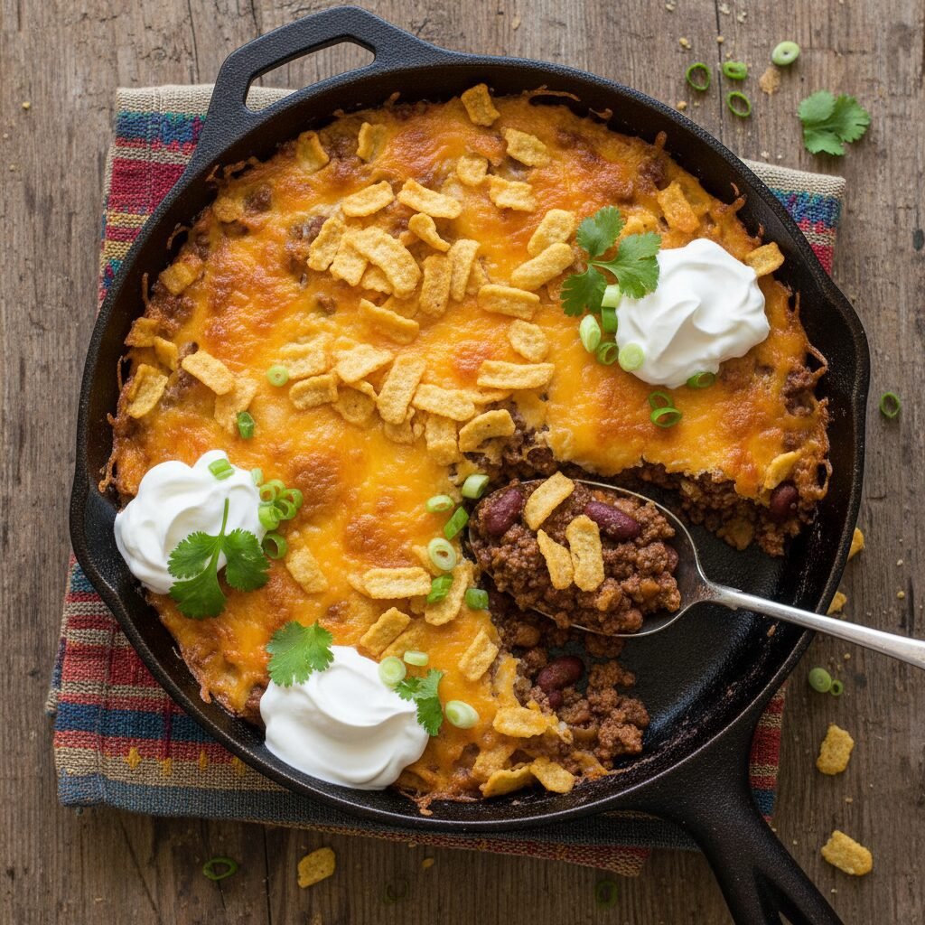 The Ultimate Loaded Frito Pie Casserole: A Cheesy 30-Minute Family Favorite
