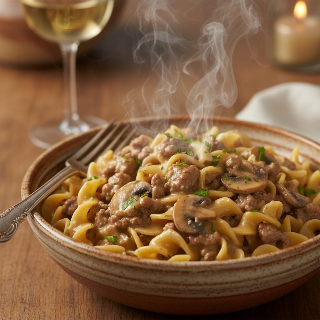 The Ultimate Creamy Ground Beef Stroganoff: A 30-Minute Weeknight Savior