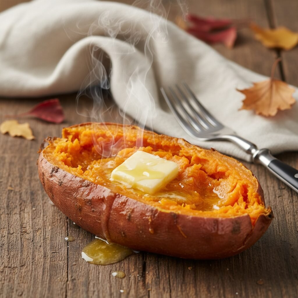 The Best Baked Sweet Potatoes: Fluffy, Sweet, & Perfect Every Time