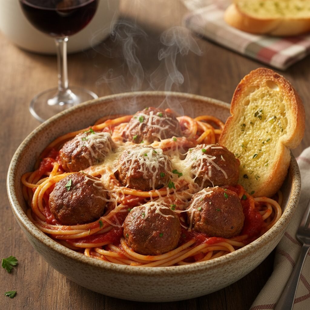 The Best Instant Pot Spaghetti and Meatballs (One Pot Wonder!)