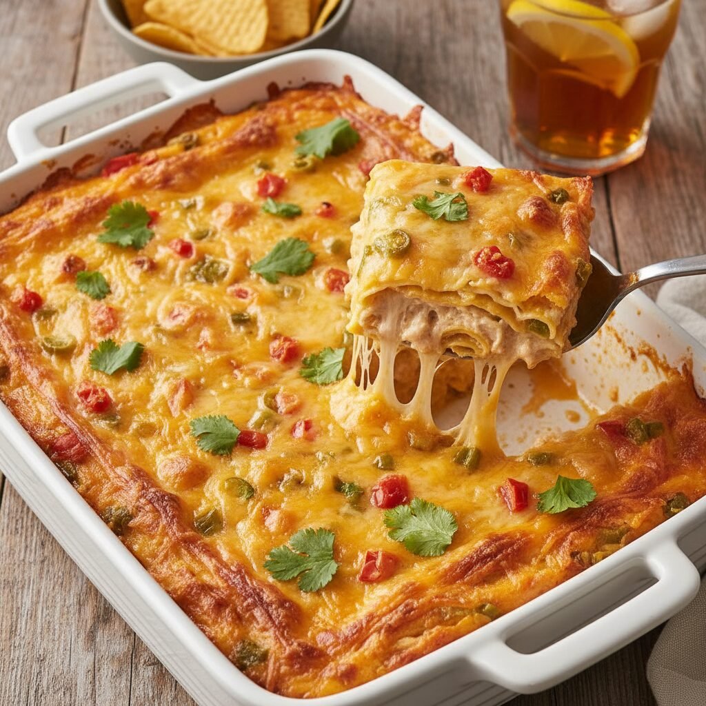 The Ultimate King Ranch Chicken Casserole: A Cheesy Texas Classic