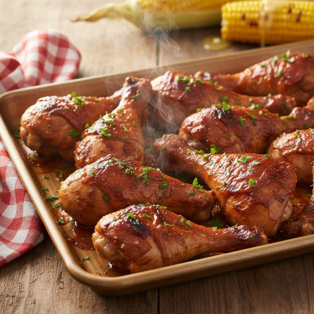 The Ultimate Sticky & Sweet Oven Baked BBQ Chicken