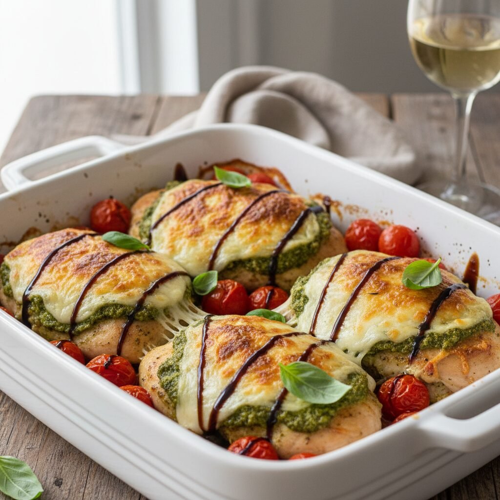 The Best Baked Pesto Chicken Recipe: A 30-Minute Weeknight Savior