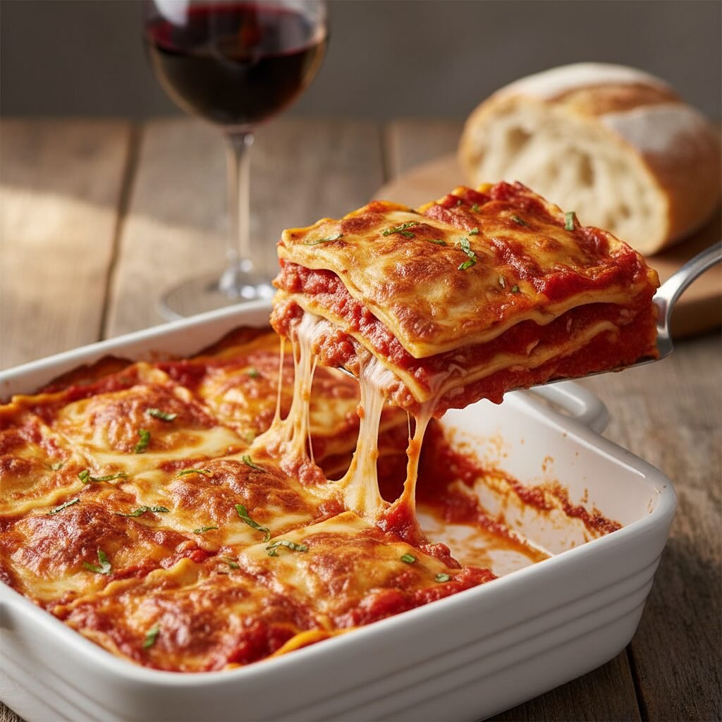 The Ultimate Cheesy Ravioli Lasagna: The 5-Ingredient Dinner Hack Every Mom Needs