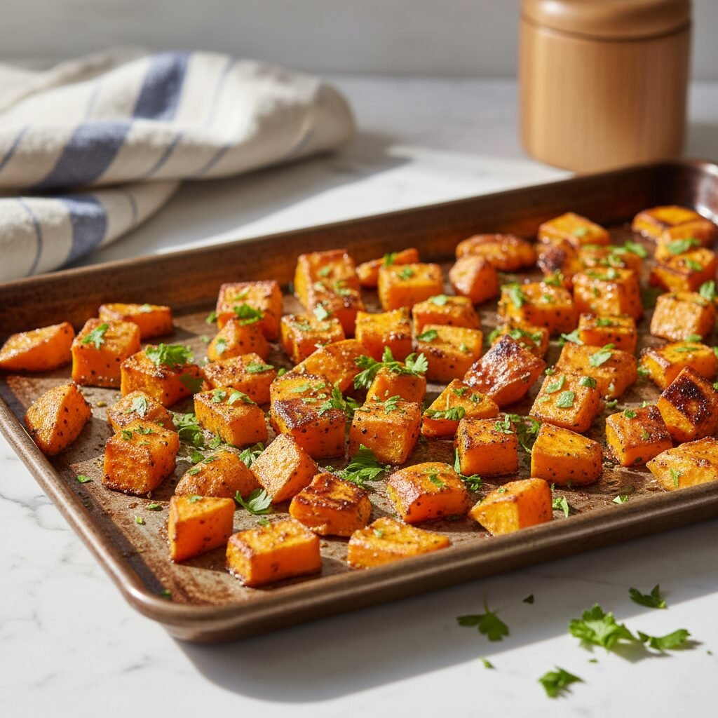 The Best Crispy Roasted Sweet Potatoes: A Family Favorite Side Dish