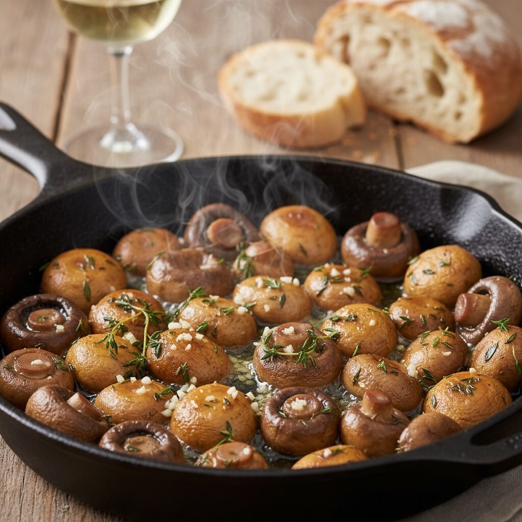 The Best Garlic Butter Sautéed Mushrooms (Ready in 15 Minutes!)